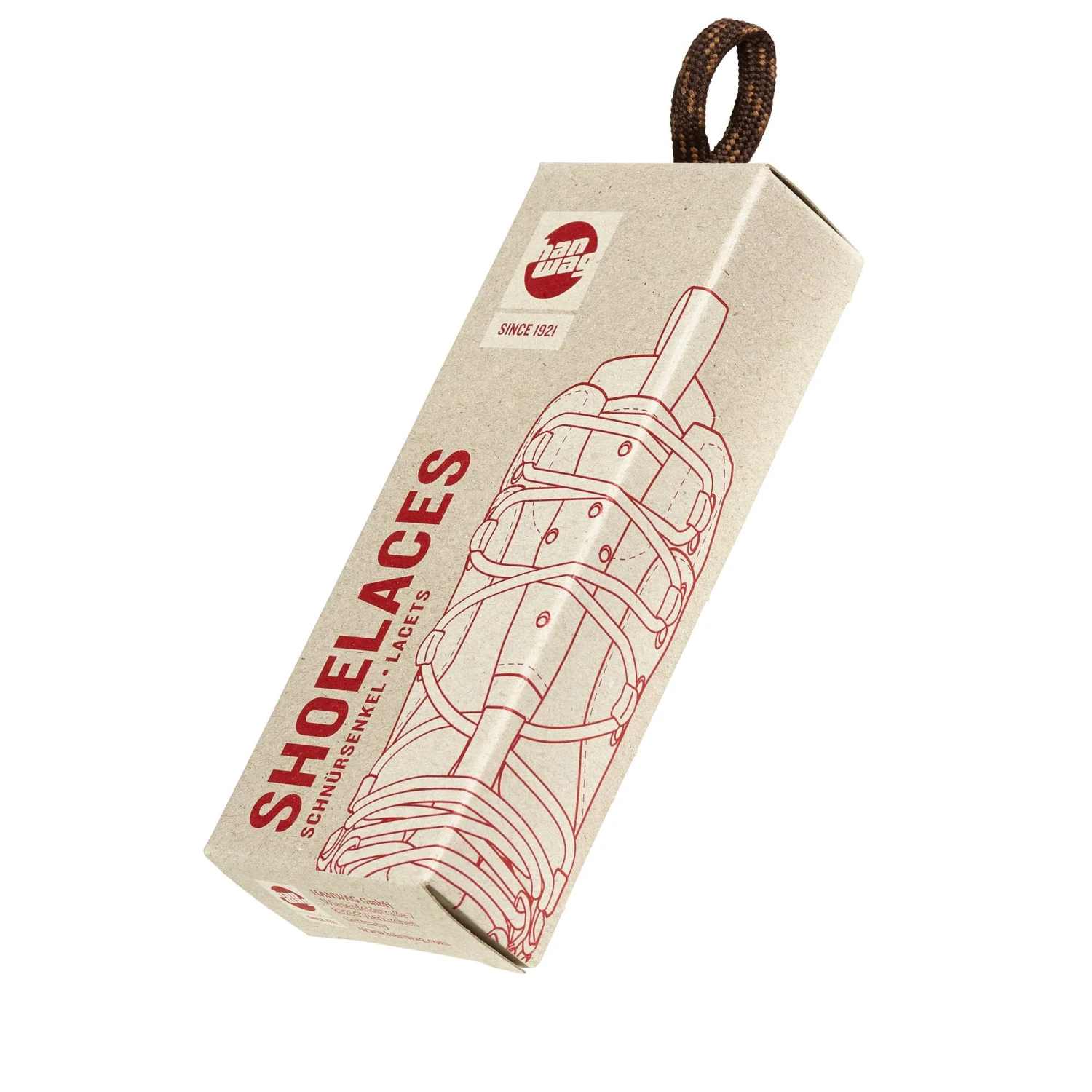 Hanwag SHOE LACES 160 CM Unisex - Schnürsenkel 2 Hanwag SHOE LACES 160 CM Unisex - Schnürsenkel – Bild 2
